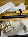 Signature Hardware 479113 Aurick Keyed Entry Door Lever Set, Matte Black. Fixed Price $262.99.