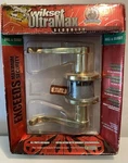 Kwikset Maximum Security Hall & Closet Left Right Brass Toned Lever Door Handle. Fixed Price $16.00.