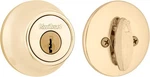 Kwikset 96600-573 Smartkey Single Cylinder Deadbolt, Exterior Keyed Polished Bra. Fixed Price $15.95.