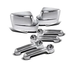 Chrome Door Handles Mirror Covers Set For Jeep Liberty 08-12 / Dod.... Fixed Price $87.89.