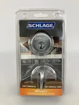 Schlage B60CS Deadbolt Satin Chrome. Fixed Price $30.00.