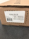 Baldwin Round Non-turning Two-sided Dummy Door Knob Set With Square Rose. Fixed Price $38.25.