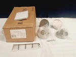 Baldwin FDCONCRR150 Contemporary Dummy Door Knob Set, Satin Nickel *read*. Fixed Price $21.19.
