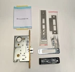 Baldwin Entrance Emergency Egress Mortise Lock W/ Strike 6375.056.RLS. Fixed Price $90.00.