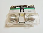 Kwikset 92001-270 Tylo Lock Passage 7/8" Polished Nickel Hall Closet Door Knob. Fixed Price $16.99.
