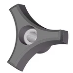 Innovative Components Three Prong Knob, 3/8-16 Thread Size, 1.125"L, Steel. Fixed Price $12.93.