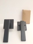 Probrico Matte Black DL01BKPS Door Lever Square Hall Closet Handle Heavy Duty. Fixed Price $24.32.
