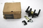 Schlage F51A Col Custom Latitude Single Cylinder Keyed Entry - Black. Fixed Price $42.98.