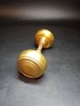 Antique Solid Cast Bronze Unbranded Doorknob With Concentric Pattern Lot #1. Fixed Price $29.97.