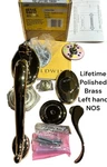 Baldwin 85315-003-LFD Left Dummy Door Handle Polished Brass Lifetime Finish Nos. Fixed Price $149.99.