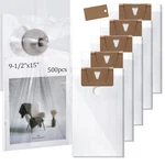 500 Pack Plastic Door Knob Hanger Bags Transparent Weatherproof Hanging .... Fixed Price $54.70.