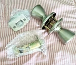 Callan 101T-BR Nickel Brayden Style Passage Door Knob Set. Fixed Price $12.00.