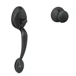Schlage FE285-PLY-622 Plymouth Matte Black Entry Door Handleset. Fixed Price $34.99.