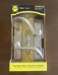 Pella Select Storm Door Handle Set New Satin Nickel 9099617 Lock. Fixed Price $64.99.
