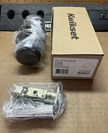 Kwikset Passage Door Lockset Knob Handle 2-1/4 In Strike 97200-831. Fixed Price $21.99.