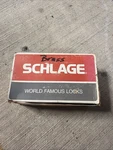 New Vintage Schlage Door Lever F10N 00 609 Passage Latch Light Bronze. Fixed Price $44.99.