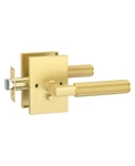 Asidrama 1 Pack Brushed Gold Privacy Door Handles, Lever With Knobs In. Fixed Price $64.52.