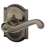 Schlage F170FLA620CAMRH Antique Pewter Single Dummy Flair Door Lev. Fixed Price $46.17.