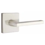 Emtek 5210HLOUS15LH Helios Privacy Door Lever W/square Rose - Satin Nickel. Fixed Price $99.99.