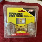 M50- Glass Door Knobs Replacement Mag Security 8866-G New In Package 2. Fixed Price $13.00.