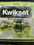 Kwikset 341T Lot 10 Screen Door Lock 1-3/4 Backset Vintage Usa Brass. Fixed Price $21.00.