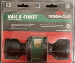 Design House 728717 Terrace Reversible Passage Door Knob Set - Bronze. Fixed Price $10.69.