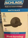 Schlage Latitude Non-turning One-sided Dummy Door Lever F170 622. Fixed Price $9.99.