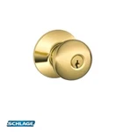 Schlage Plymouth Bright Brass Keyed Entry Door Knob Ez Easy Installation. Fixed Price $19.99.