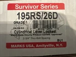 Marks 195RS/26D Grade Lever Lockset. Fixed Price $112.50.