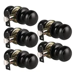 5 Pack Matte Black Passage Door For Hallway Closet Knobs Keyless In. Fixed Price $44.99.