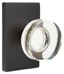 Emtek 5052MDC Modern Disc Non-turning Two-sided Dummy Door Knob Black. Fixed Price $192.00.