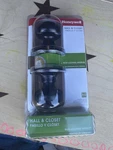 Honeywell Hall & Closet Door Knob Black Non-locking Interior Ez Install New. Fixed Price $23.89.