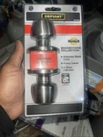 Defiant Brandywine Stainless Steel Keyed Entry Door Knob 2 Keys 154644 Nip. Fixed Price $20.00.