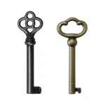 Vidabte KY-2AB And KY-3AB Skeleton Key, Hollow Barrel Antique Brass. Fixed Price $7.99.