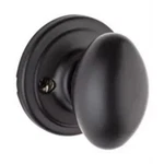 Kwikset Laurel Single Door Knob Egg Half-dummy Inactive Black. Fixed Price $15.99.