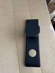 Emtek Entry With Mortise Lock Plates 1/2 Backset Black Octagon Door Knob. Fixed Price $198.00.