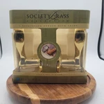 Nib Society Brass Collection Bed & Bath Lever, Polished Finish 97240-051. Fixed Price $29.97.