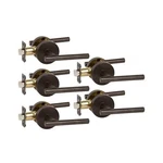 Designers Impressions Kain Oil Rubbed Bronze Passage Euro Door Lever H.... Fixed Price $171.14.