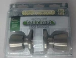 Truguard Stainless Steel Hall/closet Door Knobset Non-locking Sealed New Nip. Fixed Price $6.86.