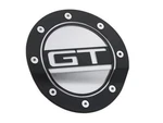 Drake Muscle Cars FR3Z-6640526-GB Fuel Door Comp Series Black/silver Gt Logo. Fixed Price $115.95.
