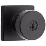 Kwikset Pismo Square Matte Black Keyed Entry Door Handle Smartkey Security. Fixed Price $56.09.