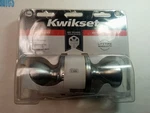 New Kwikset Keyed Entry Knob Satin Nickel 94002-441 Including Hardware. Fixed Price $7.77.