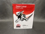 Creative Products Brushed Satin Nickle Locking Door Lever LSL-707PV-BSN 540300. Fixed Price $21.36.