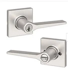 Kwikset Hollis Satin Nickel Keyed Entry Door Handle With Smartkey Security New. Fixed Price $14.99.