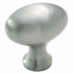Amerock Allison Satin Nickel 1/4" Oval Cabinet Knob BP1443G10. Fixed Price $8.99.