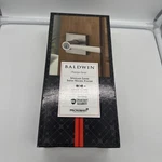 Baldwin Prestige Series Spyglass Lever Satin Nickel 93540-015. Fixed Price $70.00.