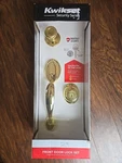 Kwikset 687DAXT 3 Smt Cp Single Cylinder - Gold. Fixed Price $60.00.