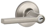Schlage J54 619 Kd Solstics Satin Nickel Entry Lockset Keyway Door Lever. Fixed Price $54.99.
