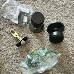 Schlage F10 Bwe 716 Bronze Hall/closet Passage Door Knob With Hardware. Fixed Price $9.99.