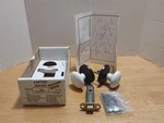 Emtek Porcelain Ice White 8200 US10B - Oil Rubbed Bronze Privacy Knob Set. Fixed Price $94.94.